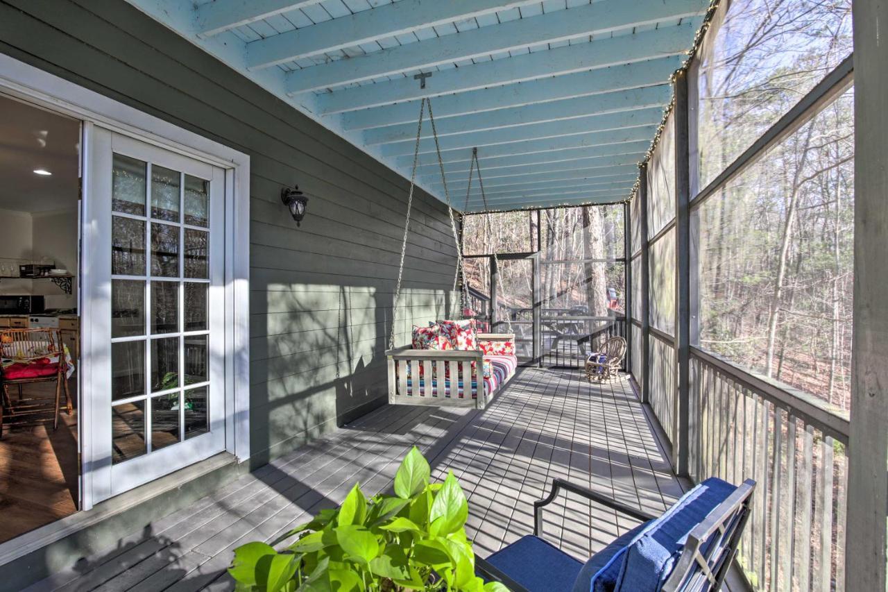 Cozy And Quiet Studio With Porch, Near Scenic Railway! Blue Ridge Exterior foto
